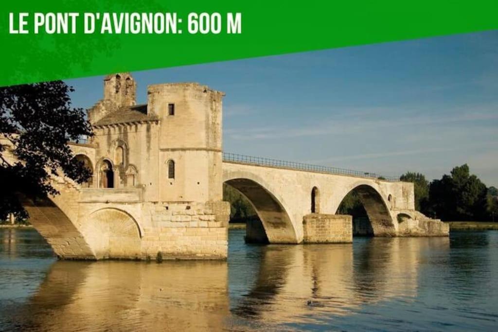 アヴィニョンLa Cachette De L'Horloge - Ac Clim - Wifi - 100M Palais Des Papesアパートメント エクステリア 写真