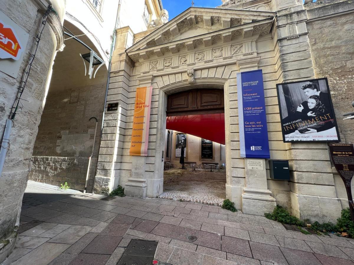 アヴィニョンLa Cachette De L'Horloge - Ac Clim - Wifi - 100M Palais Des Papesアパートメント エクステリア 写真